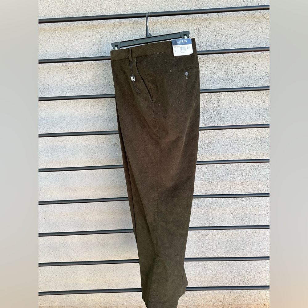 Lauren by Ralph Lauren corduroy slim pant